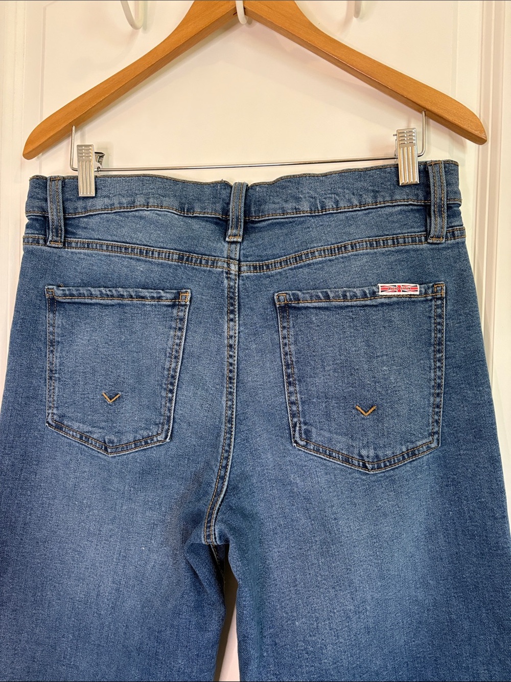 Hudson Rosalie High Rise Wide Leg Jeans Alcott Wash Size 30 - Picture 10 of 14